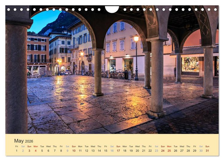 Produktbild: Riva del Garda - the pearl of Lake Garda (Wall Calendar 2026 DIN A4 landscape), CALVENDO 12 Month Wall Calendar