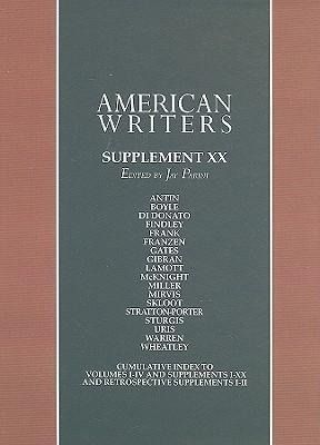 Produktbild: American Writers, Supplement XX