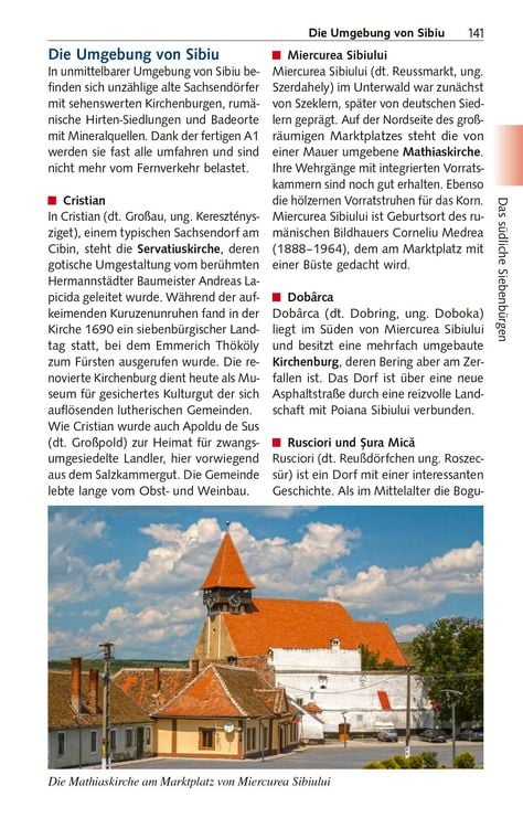 Produktbild: TRESCHER Reisef&uuml;hrer Siebenb&uuml;rgen