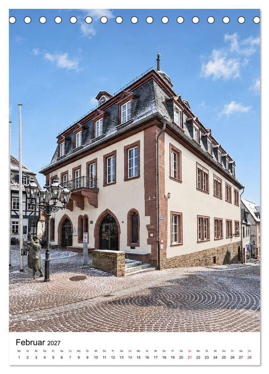 Produktbild: Gelnhausen Stadt vertikal (Tischkalender 2027 DIN A5 hoch), CALVENDO Monatskalender