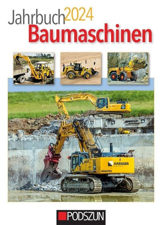 Produktbild: Jahrbuch Baumaschinen 2024