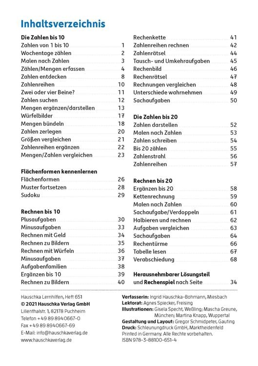 Produktbild: Mathe 1. Klasse &Uuml;bungsheft - Mathe auf dem Bauernhof