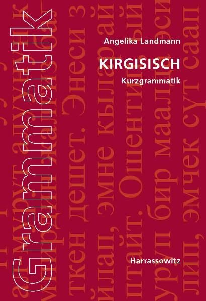 Produktbild: Kirgisisch. Kurzgrammatik