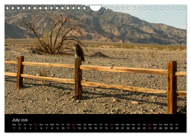Produktbild: Death Valley California (Wall Calendar 2026 DIN A4 landscape), CALVENDO 12 Month Wall Calendar