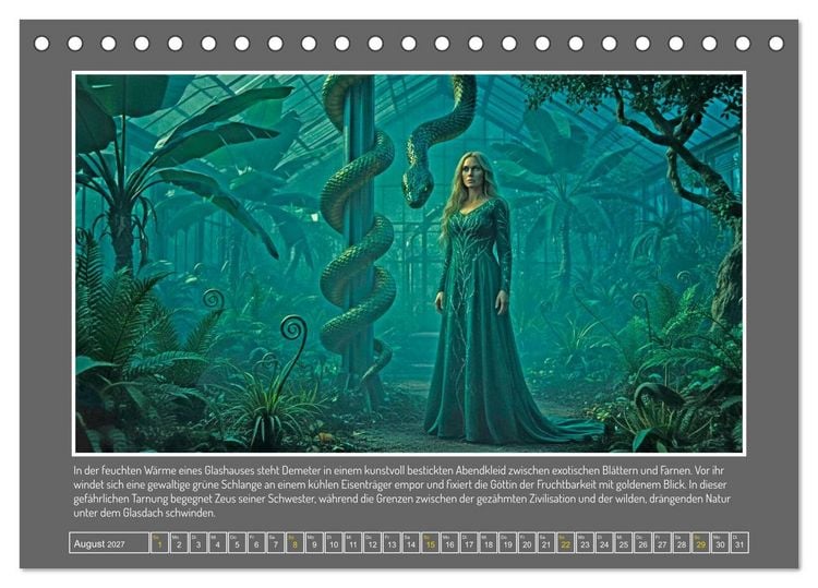 Produktbild: Die Zeus-Aff&auml;ren (Tischkalender 2027 DIN A5 quer), CALVENDO Monatskalender