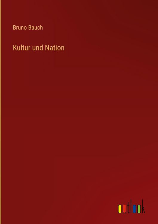 Produktbild: Kultur und Nation