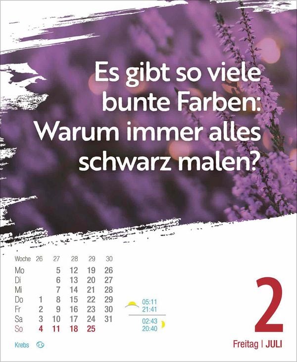 Produktbild: Gl&uuml;ckskalender 2027