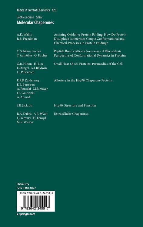 Produktbild: Molecular Chaperones