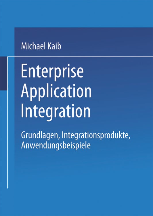 Produktbild: Enterprise Application Integration
