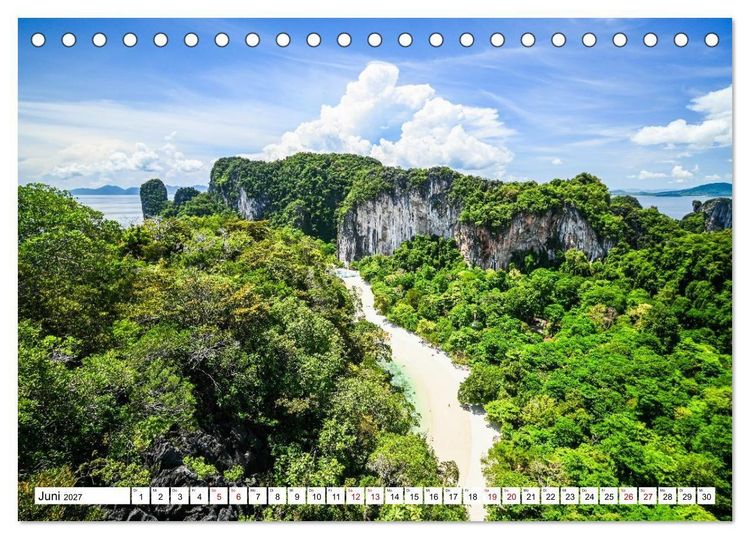 Produktbild: Wundervolles Phuket (Tischkalender 2027 DIN A5 quer), CALVENDO Monatskalender