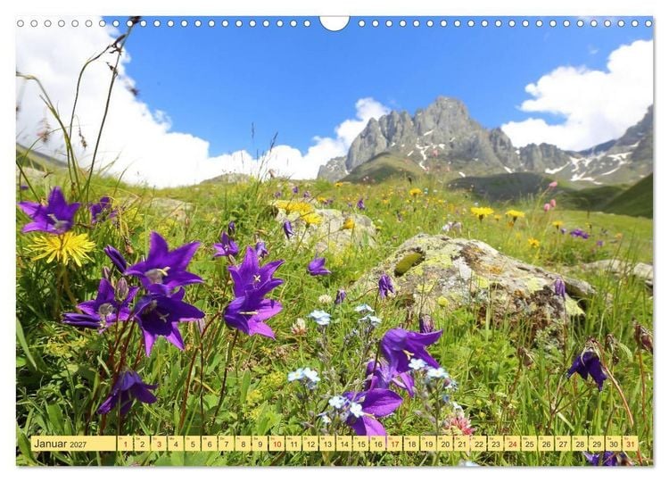 Produktbild: GEORGIEN (Wandkalender 2027 DIN A3 quer), CALVENDO Monatskalender
