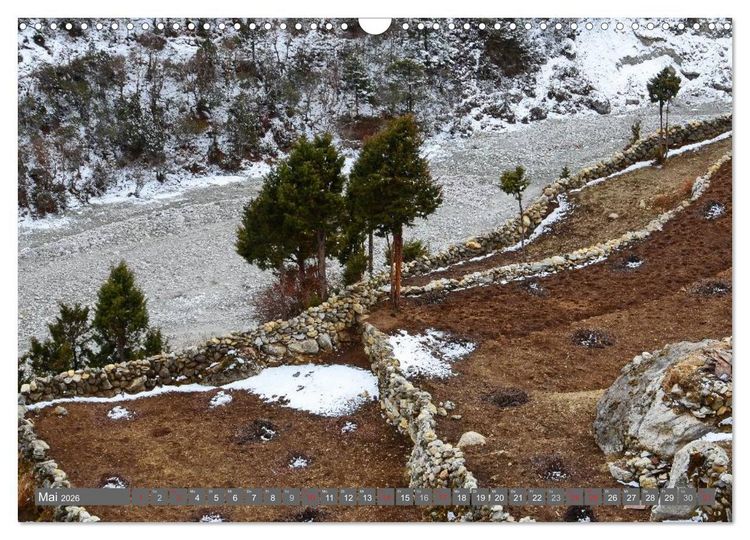 Produktbild: Himalaya (Wandkalender 2026 DIN A3 quer), CALVENDO Monatskalender