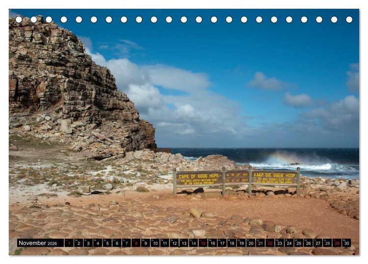 Produktbild: S&uuml;dafrika (Tischkalender 2026 DIN A5 quer), CALVENDO Monatskalender