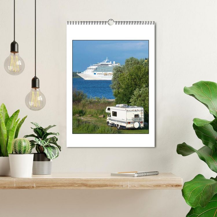 Produktbild: CAMPING-GL&Uuml;CK - Dein Urlaubsplaner (Wandkalender 2026 DIN A3 hoch), CALVENDO Monatskalender