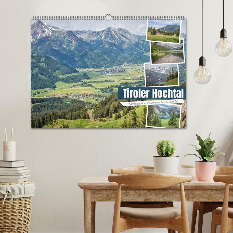 Produktbild: Tiroler Hochtal (Wandkalender 2026 DIN A2 quer), CALVENDO Monatskalender