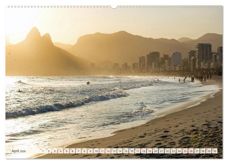 Produktbild: Traumk&uuml;sten: Eine Maritime Reise um die Welt (Wandkalender 2026 DIN A2 quer), CALVENDO Monatskalender