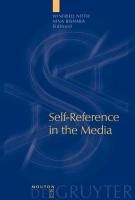 Produktbild: Self-Reference in the Media