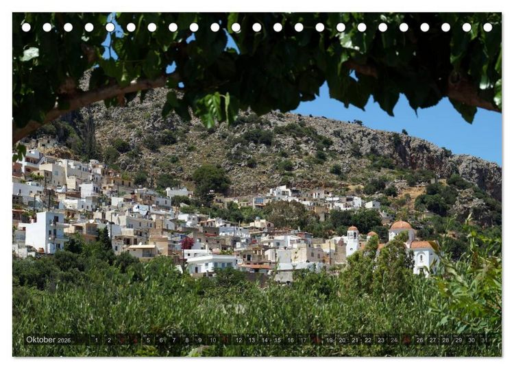 Produktbild: Gro&szlig;er Grieche Kreta (Tischkalender 2026 DIN A5 quer), CALVENDO Monatskalender