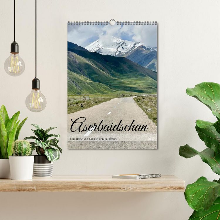 Produktbild: Aserbaidschan - Eine Reise von Baku in den Kaukasus (Wandkalender 2026 DIN A3 hoch), CALVENDO Monatskalender