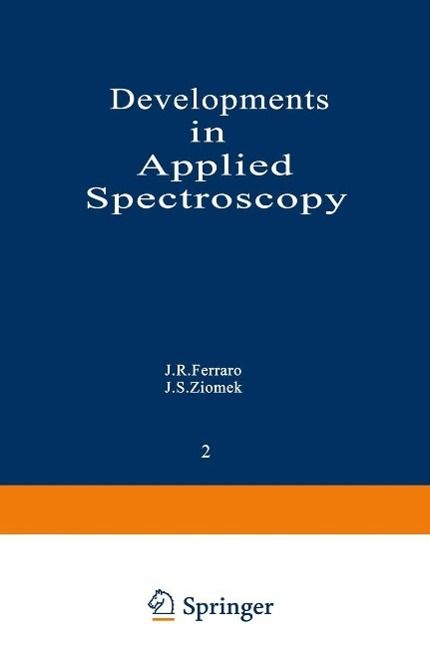 Produktbild: Developments in Applied Spectroscopy