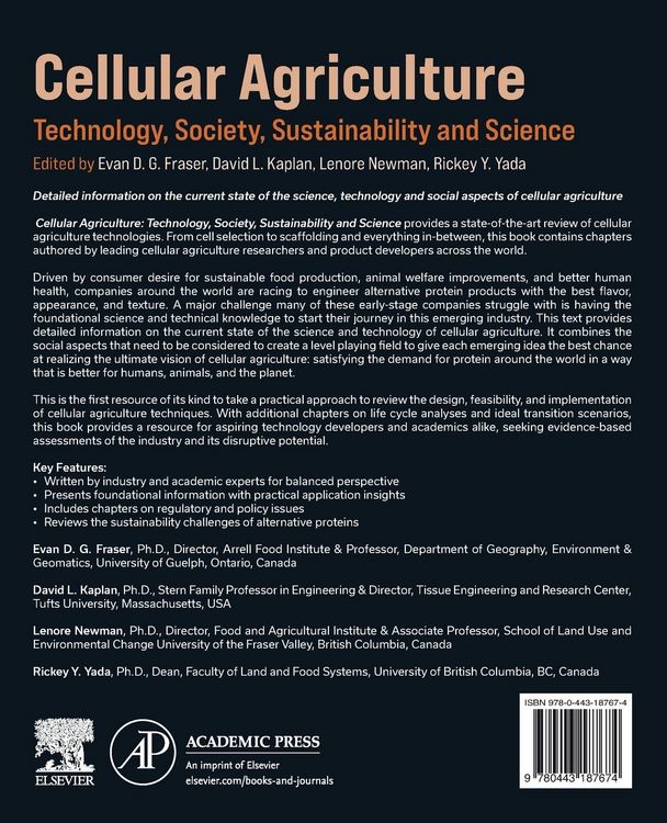 Produktbild: Cellular Agriculture