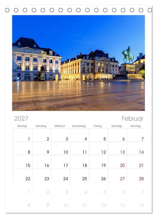 Produktbild: Tischplaner 2027 - Zauberhaftes Tal der Loire. Charmante St&auml;dte und pr&auml;chtige Schl&ouml;sser (A5 Tischkalender zum Aufstellen) CALVENDO