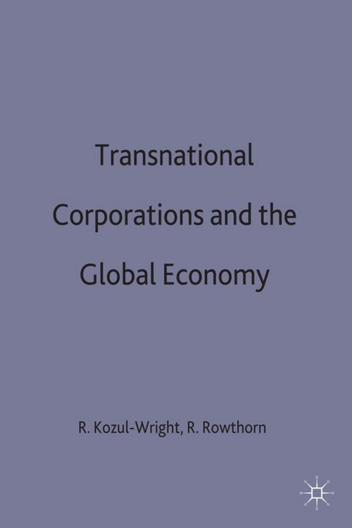 Produktbild: Transnational Corporations and the Global Economy