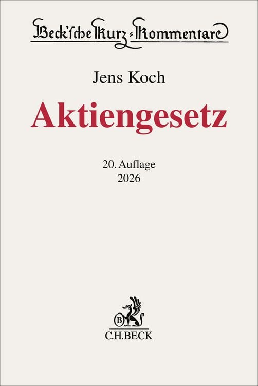 Produktbild: Aktiengesetz. AktG