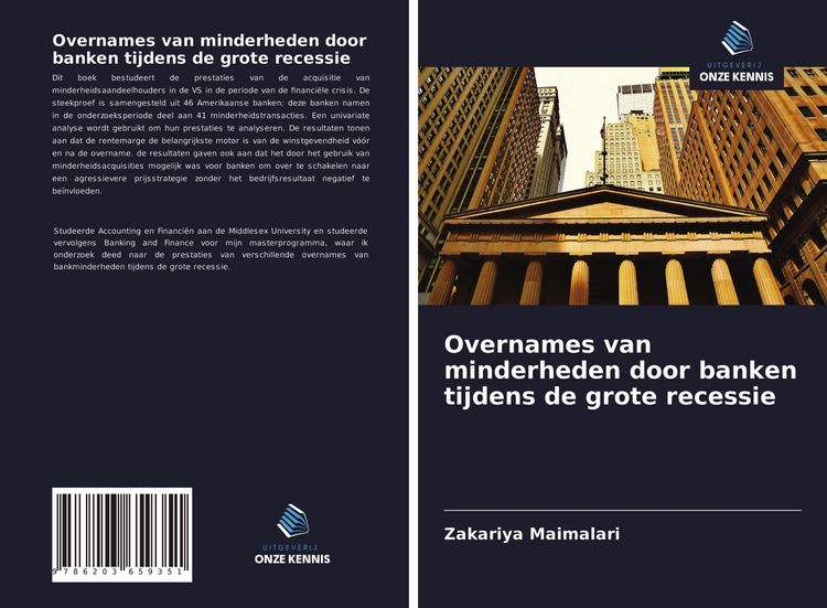 Produktbild: Overnames van minderheden door banken tijdens de grote recessie
