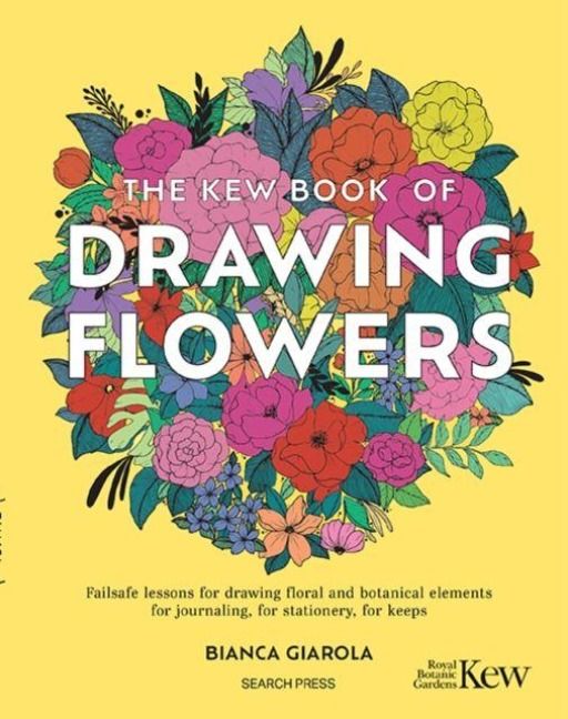 Produktbild: The Kew Book of Drawing Flowers