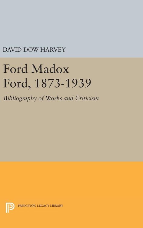 Produktbild: Ford Madox Ford, 1873-1939