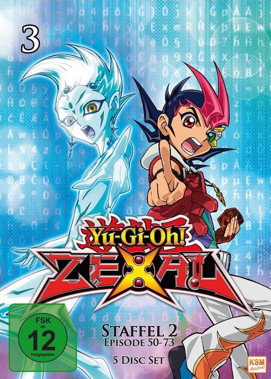 Produktbild: Yu-Gi-Oh! - Zexal - Staffel 2.1/Episode 50-73 [5 DVDs]