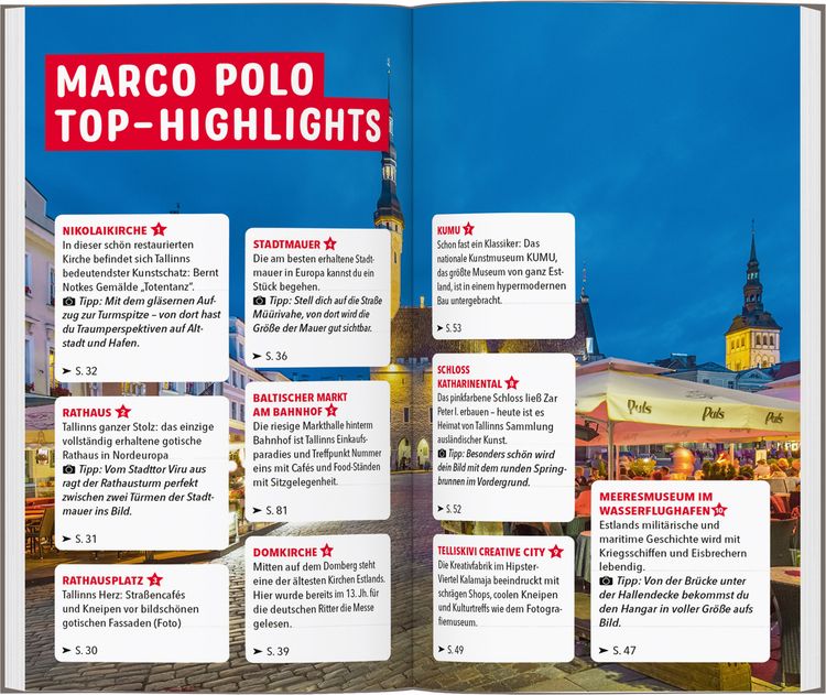 Produktbild: MARCO POLO Reisef&uuml;hrer Tallinn