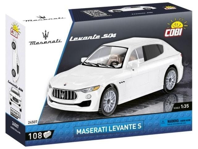 Produktbild: COBI 24507 - Maserati Levante S, Bausatz 1:35, Bausatz 108 Klemmbausteine