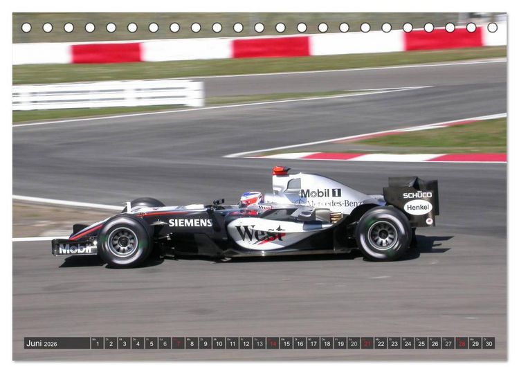 Produktbild: Motorsport - Impressionen (Tischkalender 2026 DIN A5 quer), CALVENDO Monatskalender