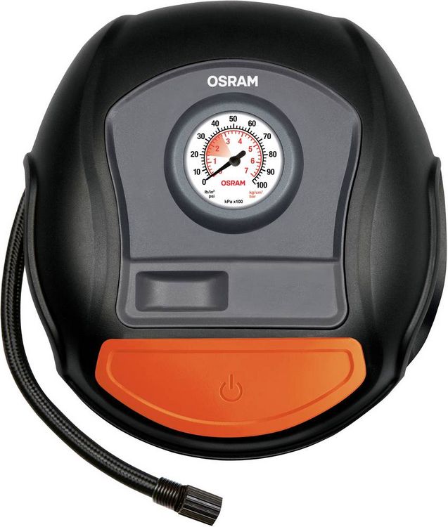 Produktbild: Osram Automotive OTI200 Kompressor Analoges Manometer, Kabelfach/-aufnahme, &Uuml;berlastungsschutz