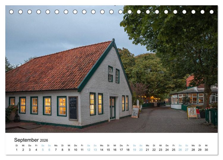 Produktbild: Lieblingsinsel Spiekeroog (Tischkalender 2026 DIN A5 quer), CALVENDO Monatskalender