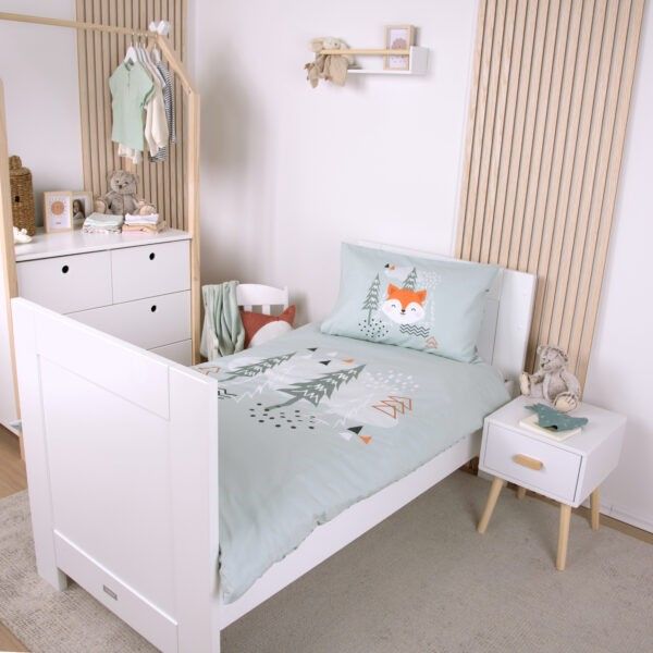 Produktbild: Babybest&reg; 2485410063 - Nordic Forest, Bettw&auml;sche-Set, Baumwolle/Renforc&eacute;, 100x135/40x60cm