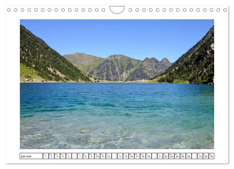 Produktbild: Pyr&eacute;n&eacute;ennes (Calendrier mural 2026 DIN A4 vertical), CALVENDO calendrier mensuel