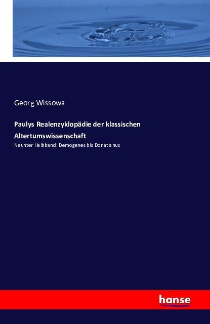Produktbild: Wissowa, G: Paulys Realenzyklop&auml;die der klassischen Altertum