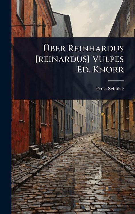 Produktbild: &Atilde;ber Reinhardus [reinardus] Vulpes Ed. Knorr