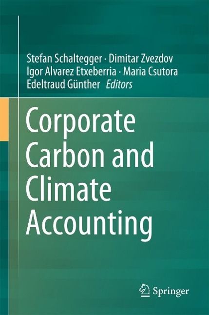 Produktbild: Corporate Carbon and Climate Accounting