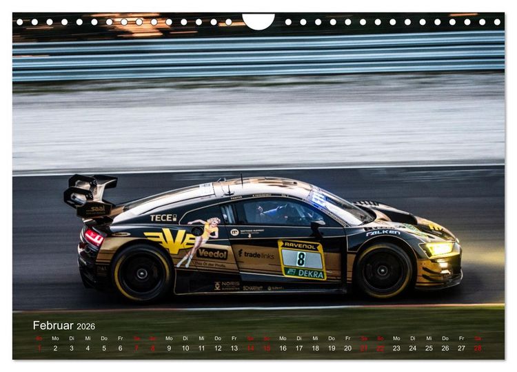 Produktbild: Motorsport aus Ingolstadt (Wandkalender 2026 DIN A4 quer), CALVENDO Monatskalender