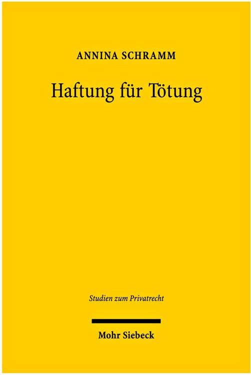 Produktbild: Haftung f&uuml;r T&ouml;tung
