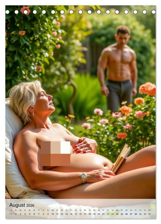 Produktbild: Die Kunst der Weiblichkeit - Reif, Sexy und Verf&uuml;hrerisch (Tischkalender 2026 DIN A5 hoch), CALVENDO Monatskalender