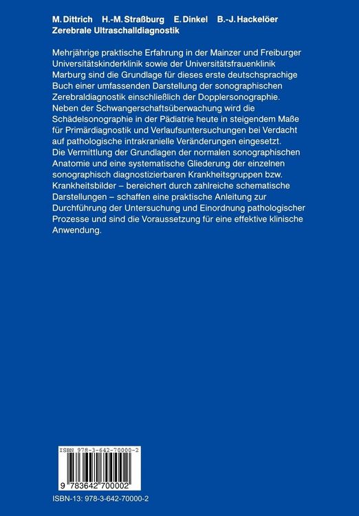 Produktbild: Zerebrale Ultraschalldiagnostik in P&auml;diatrie und Geburtshilfe