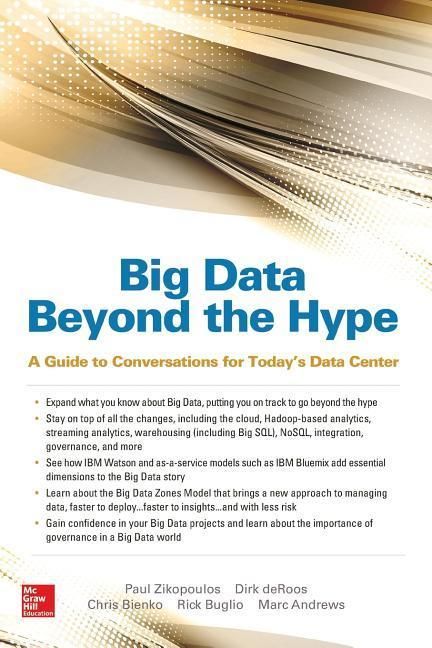 Produktbild: Big Data Beyond the Hype: A Guide to Conversations for Today's Data Center