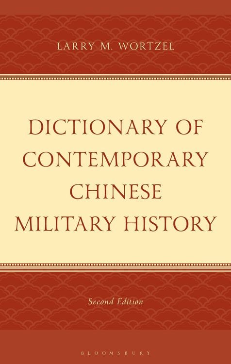 Produktbild: Dictionary of Contemporary Chinese Military History