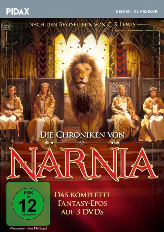 Produktbild: Die Chroniken von Narnia - Komplettbox / Das komplette und preisgekr&ouml;nte Fantasy-Epos nach den Bestsellern von C. S. Lewis (Pidax Serien-Klassiker) [3 DVDs]
