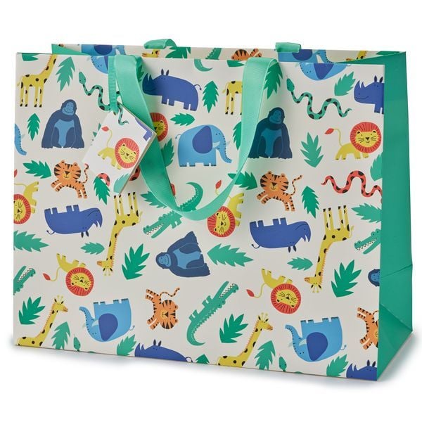 Produktbild: Geschenktasche "Zoo Anmials", maxi querformat